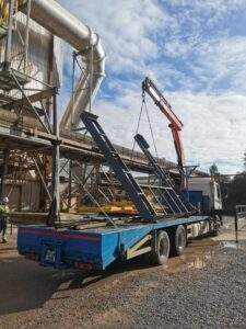 Working Platform, Access Stairs and Handrail Design, Manufacture steel fabrication leitrim, cavan, ireland United Kingdom